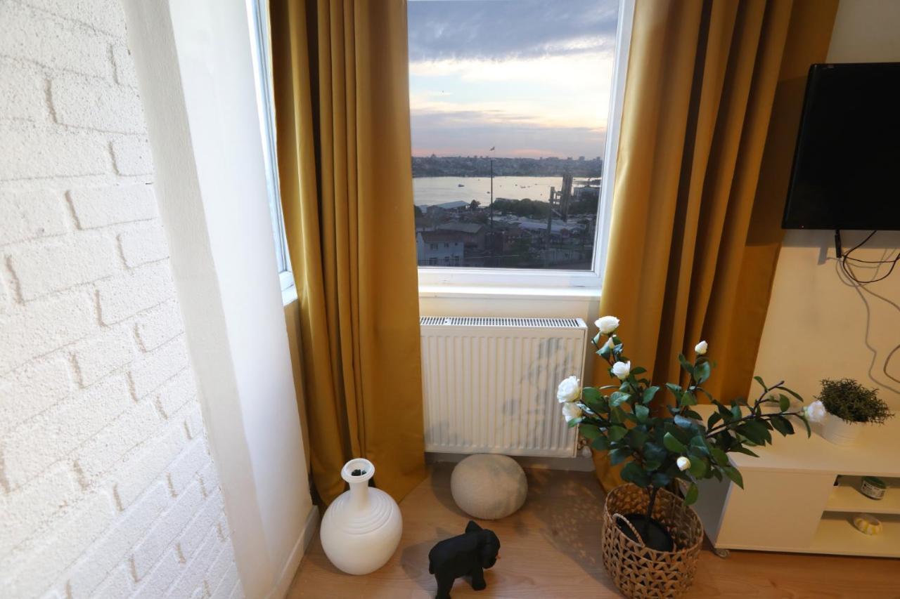 Central Flat W Sea View And Near Galata Tower Apartment Istanbul Luaran gambar